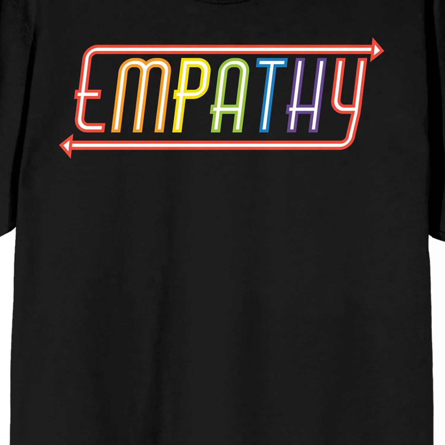 Мужская футболка Pride Empathy Licensed Character against empathy