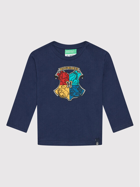 

Блуза стандартного кроя United Colors Of Benetton, синий
