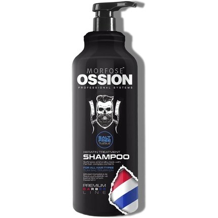Ossion Premium Barber Шампунь без соли, 1000 мл, Morfose