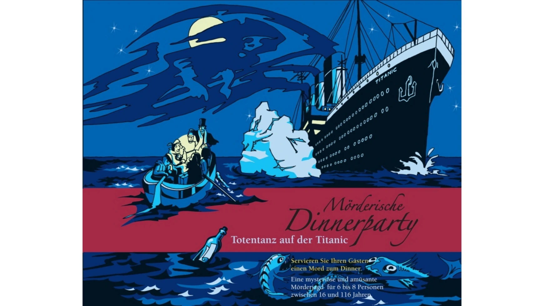 Blaubart Verlag Убийственный званый ужин Танец смерти на Титанике Ролевая игра
