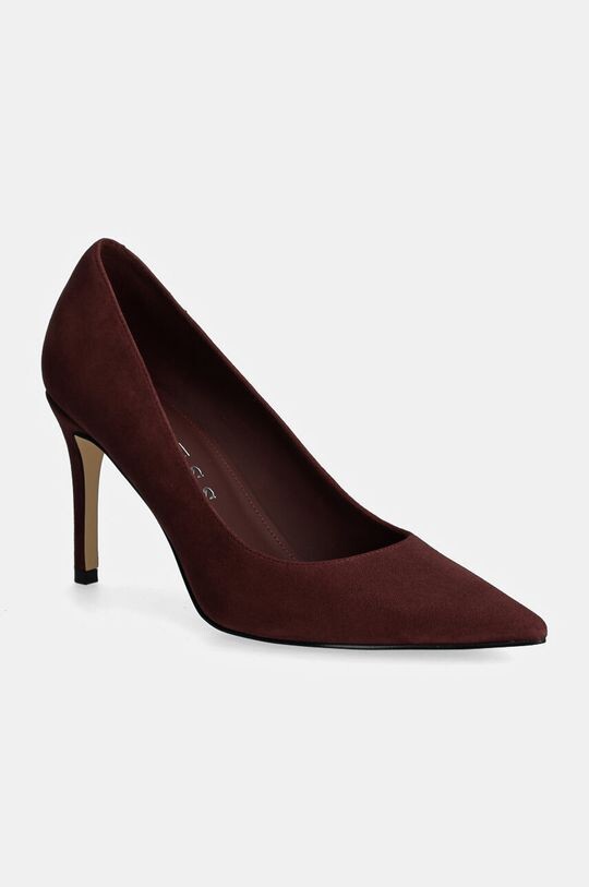 

Туфли RIPPY2 из нубука Guess, бордовый