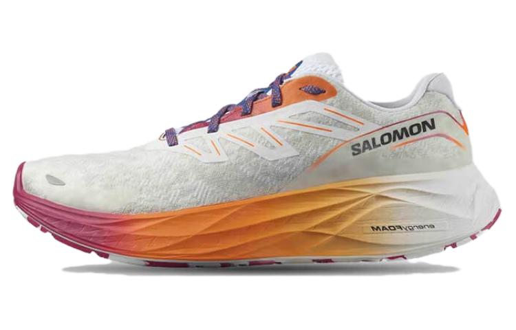 

Кроссовки SALOMON Women's Aero Glide 2 'White Dragon Fire', красный