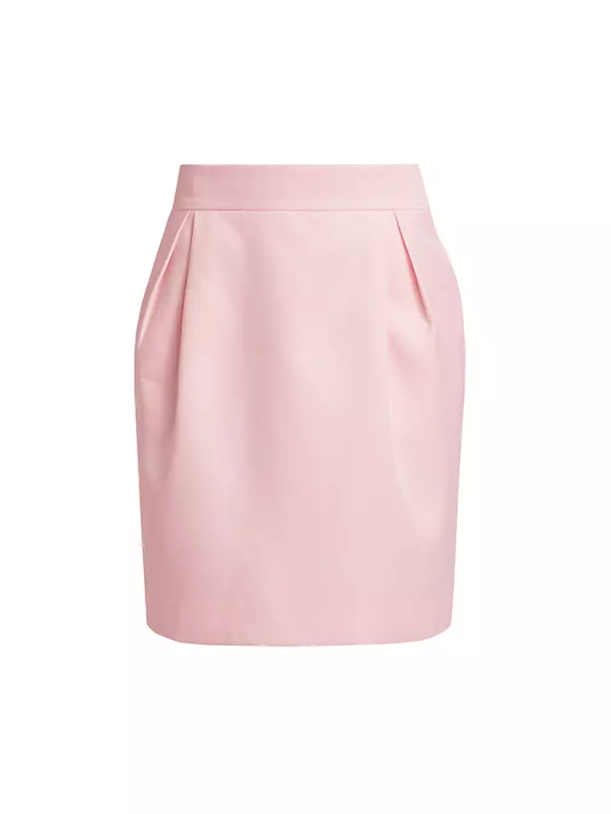 

Атласная мини-юбка Mainline Duchess Kate Spade New York, цвет impatiens pink