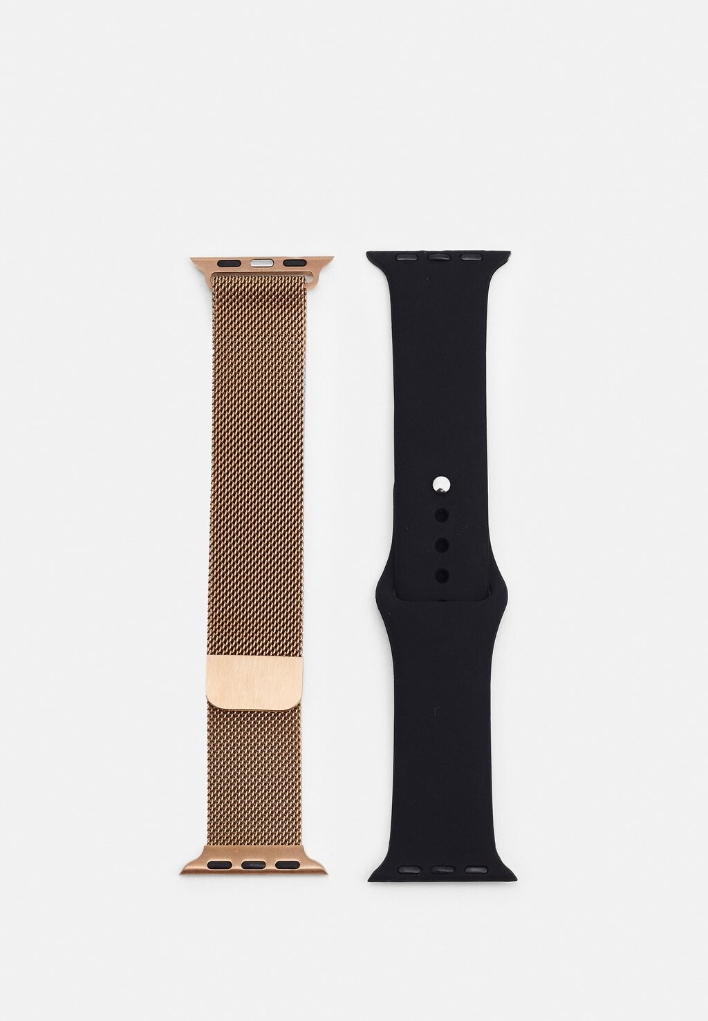 

Аксессуар для часов СОВМЕСТИМО ДЛЯ APPLE WATCH 2 PACK Even&Odd, цвет розового золота