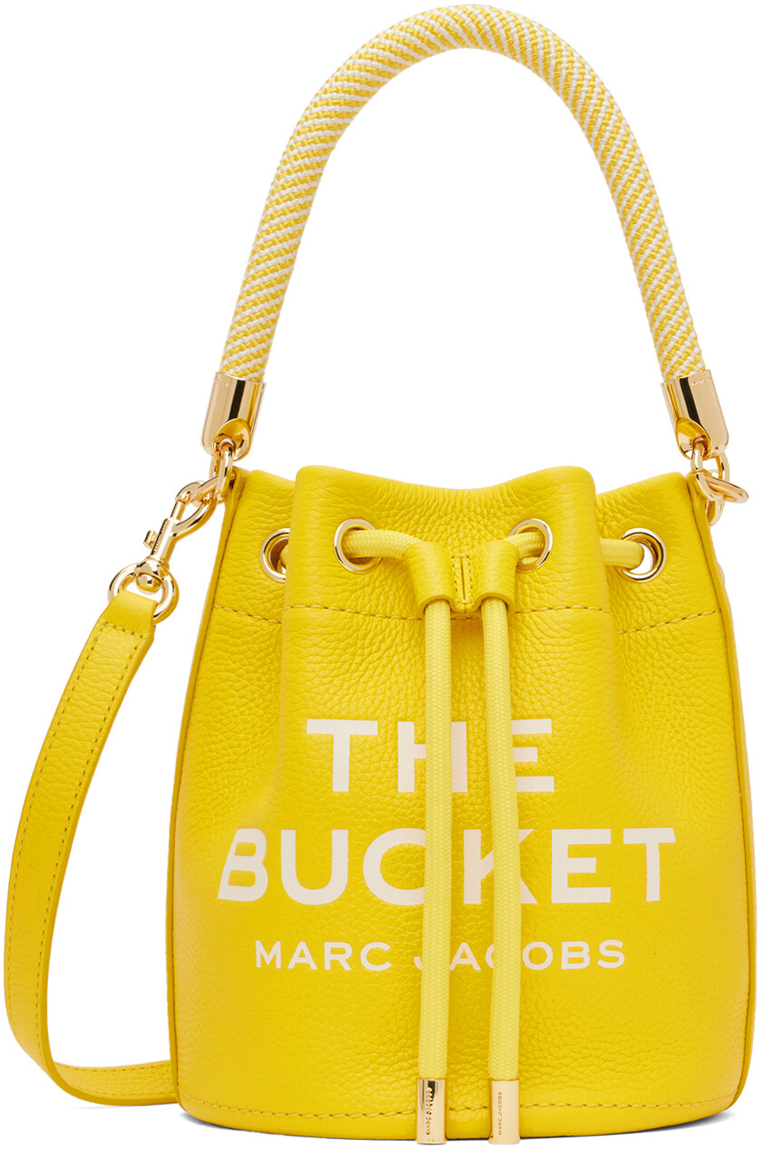 

Желтая сумка-ведро Marc Jacobs