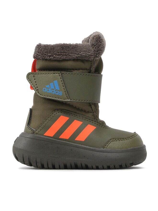 

Зимние Ботинки adidas, зеленый