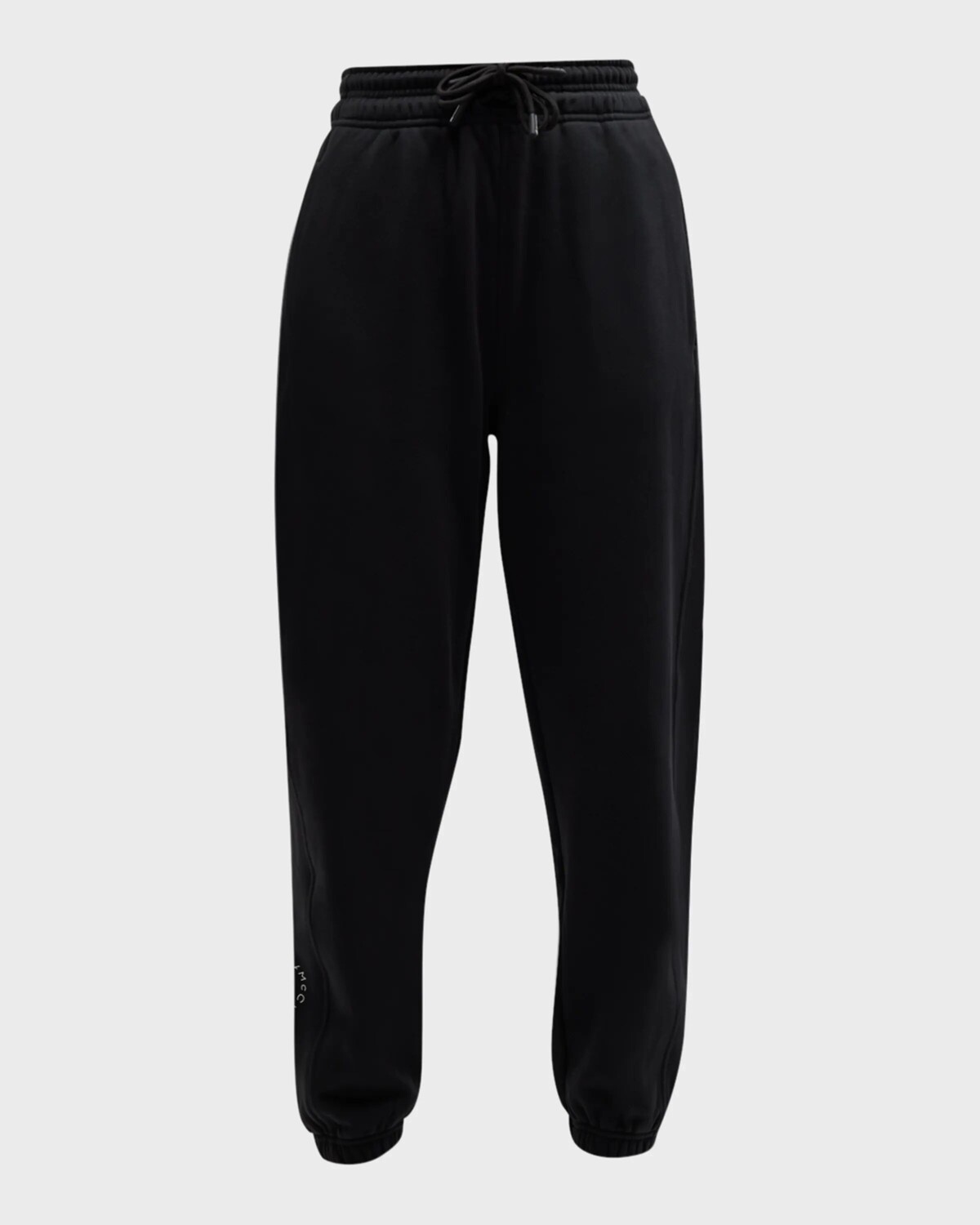 

Спортивные брюки из органического хлопка Adidas By Stella Mccartney, черный