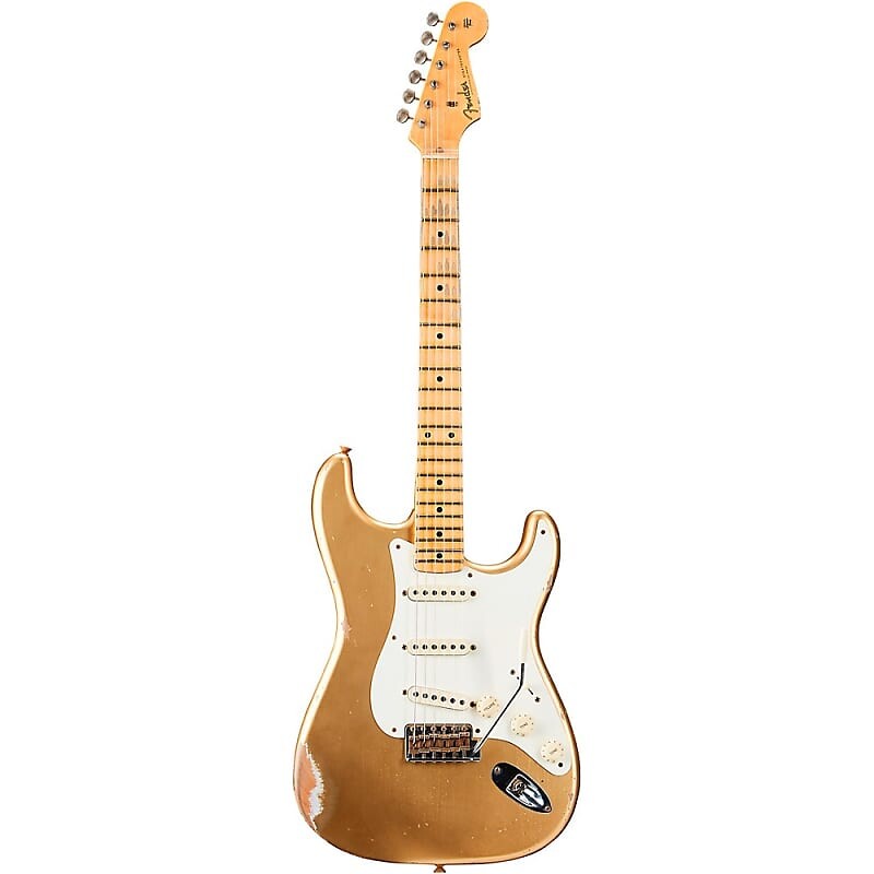 

Электрогитара Fender Custom Shop Limited-Edition '57 Stratocaster Relic Electric Guitar HLE Gold