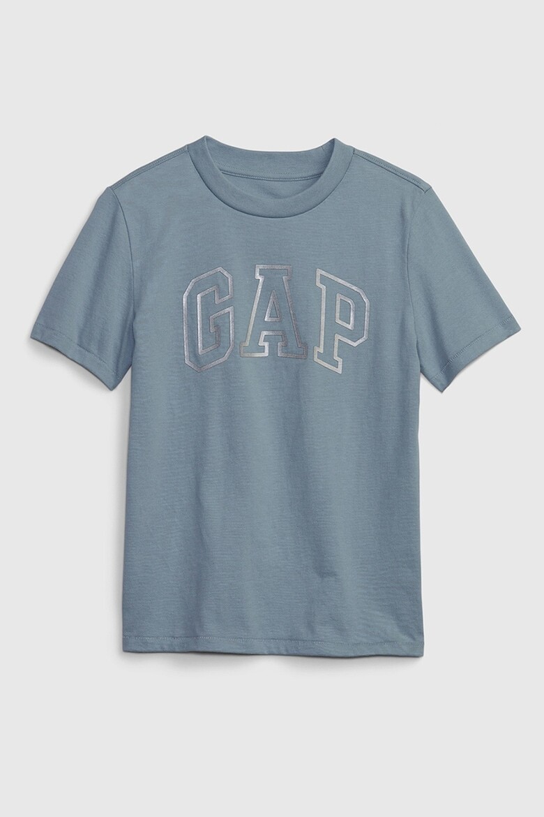 

Хлопковая футболка с логотипом Gap, синий