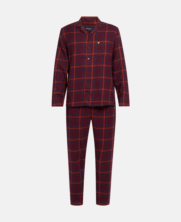 

Пижама Lyle & Scott, бордо
