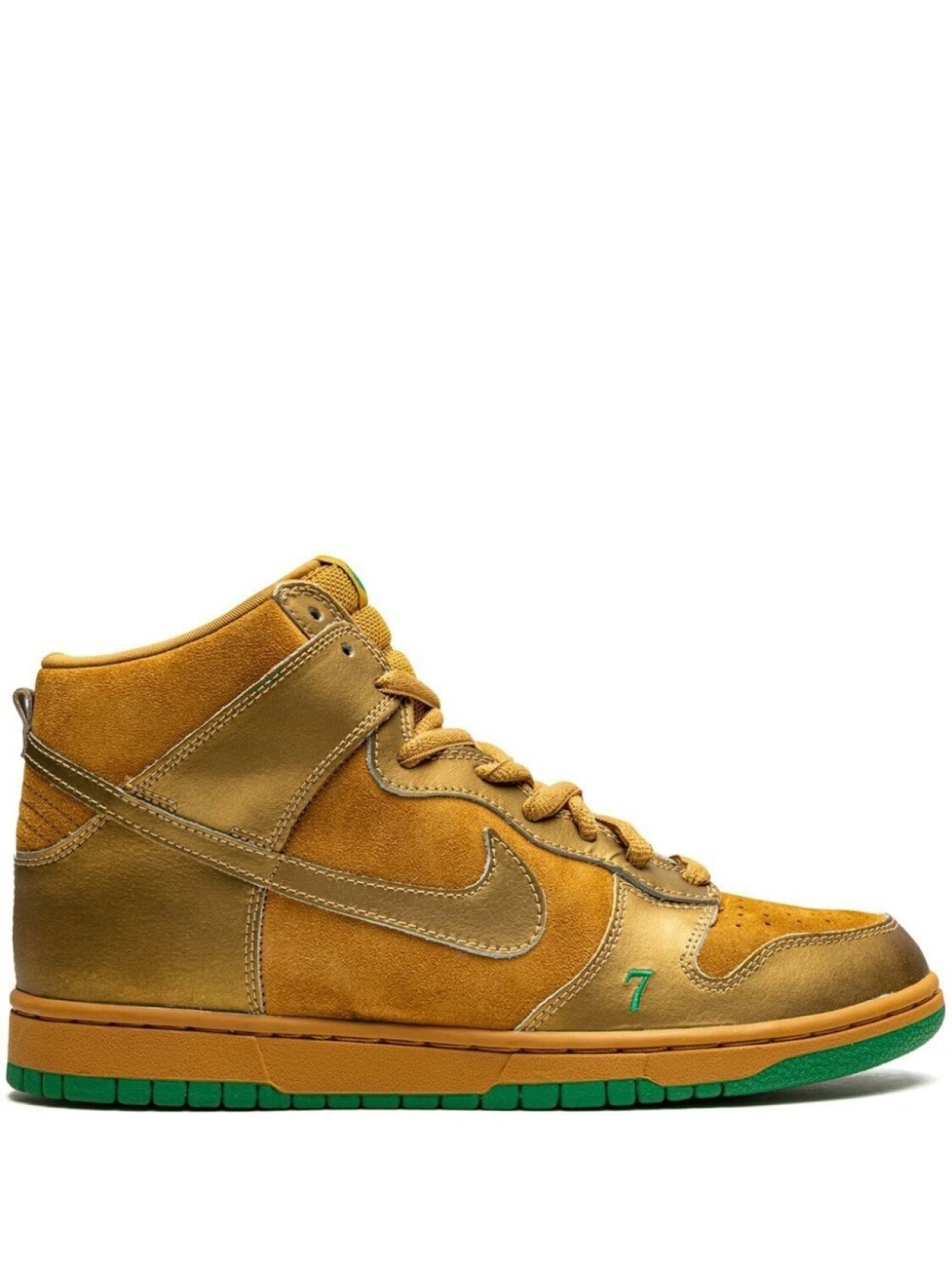 

Nike кроссовки Dunk High Pro SB, золотистый
