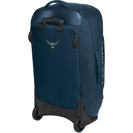 цена Спортивная сумка на колесах Transporter объемом 60 л. Osprey Packs, цвет Venturi Blue