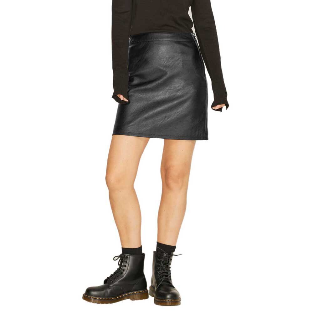 

Юбка мини Jack & Jones Rowe Faux Leather, черный
