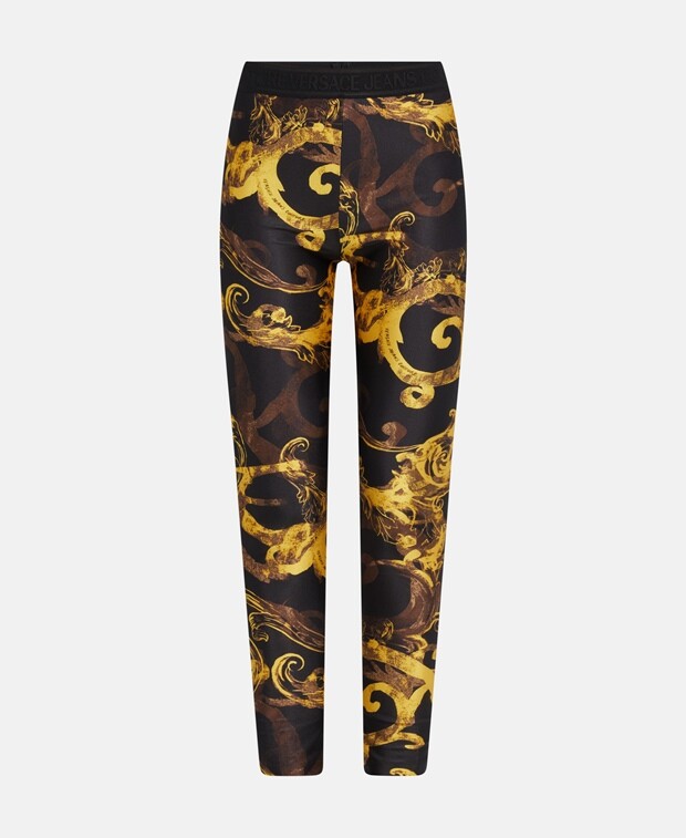 

Леггинсы Versace Jeans Couture, цвет Caviar Black