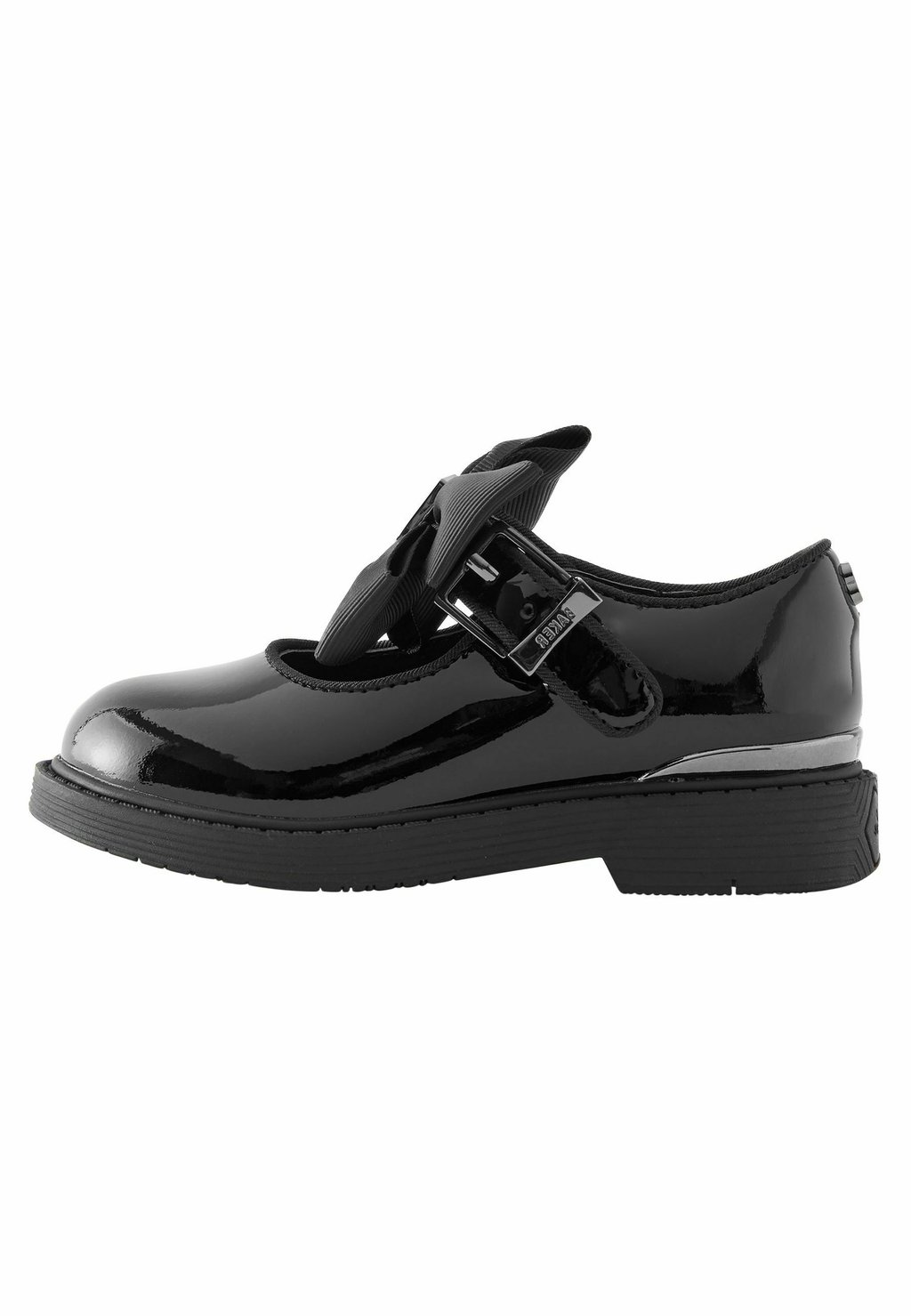 кроссовки ted baker lornea white black Балетки BAKER BY TED BAKER GIRLS BACK TO SCHOOL MARY JANE BLACK SHOES WITH BOW, цвет black