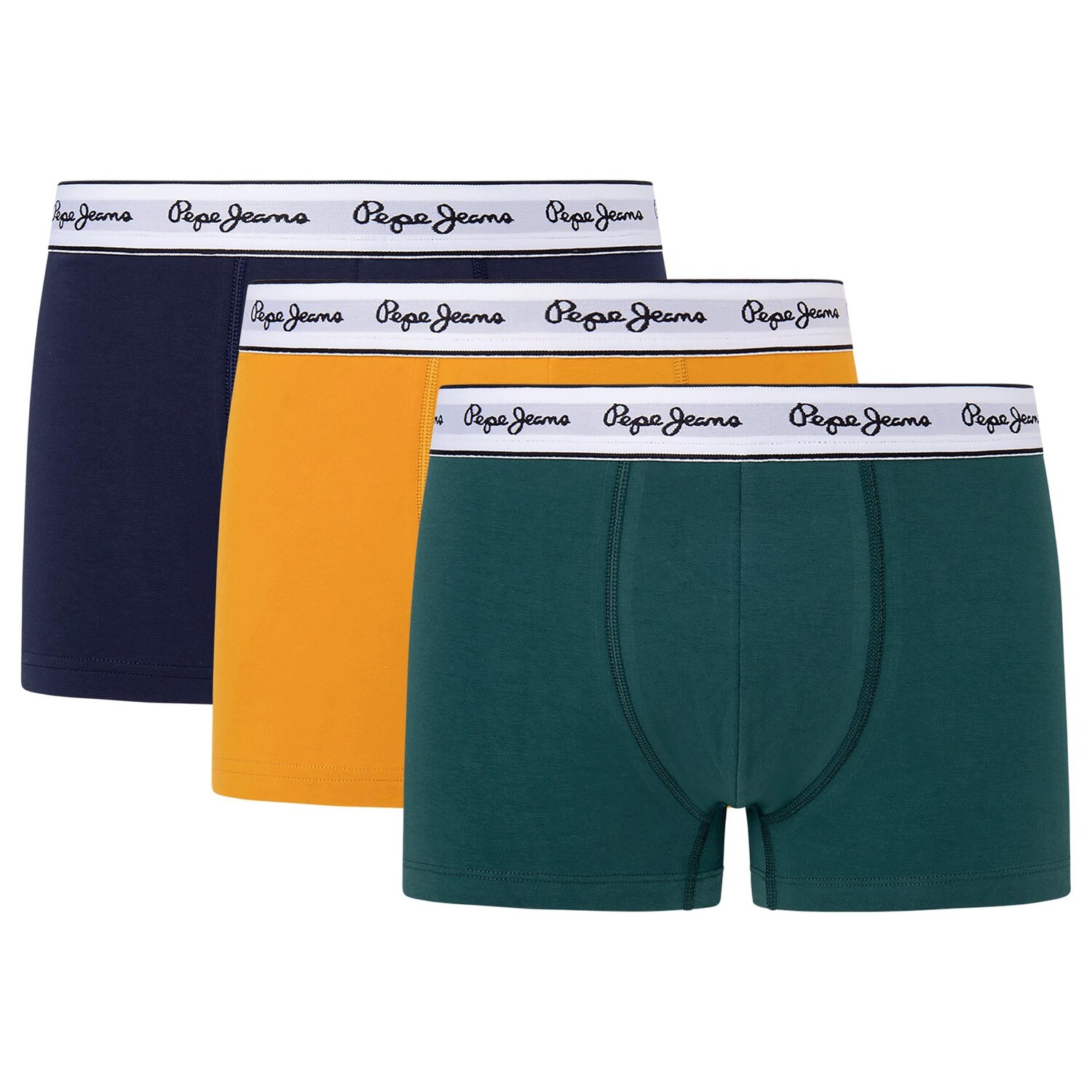 

Боксеры Pepe Jeans Boxershort 3 шт, цвет Dunkelgrün/Gelb/Dunkelblau