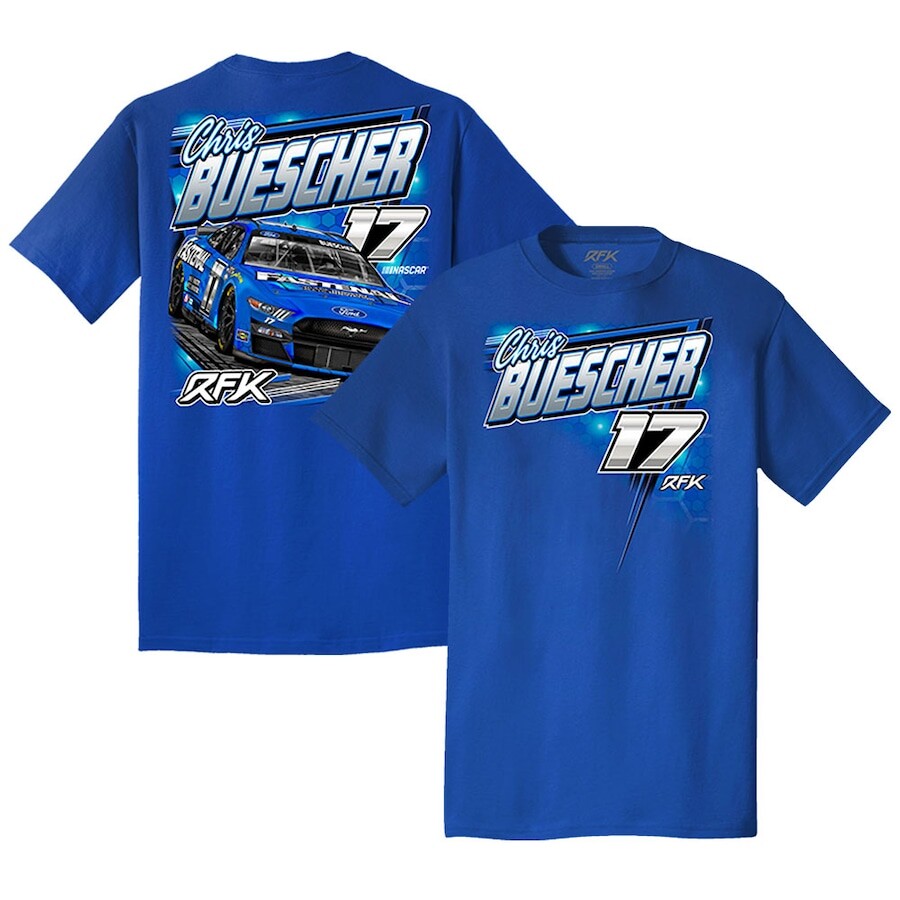 

Футболка с коротким рукавом RFK Racing Chris Buescher, роял