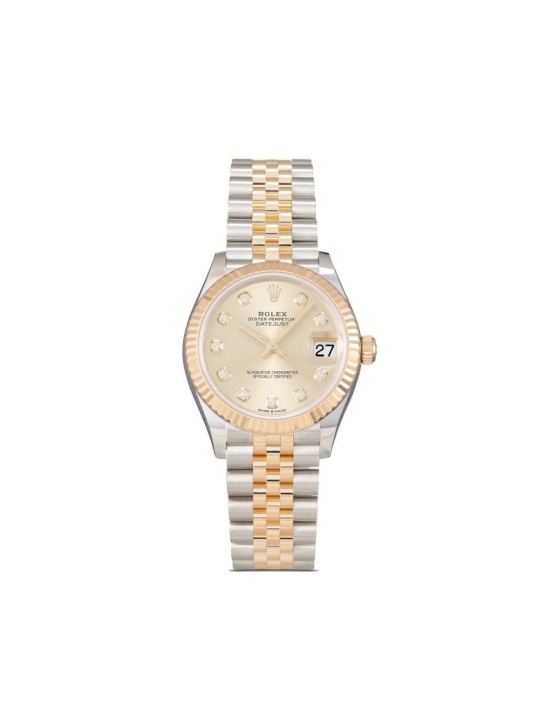 

Rolex 2024 неношеные Datejust 31 мм, золотистый