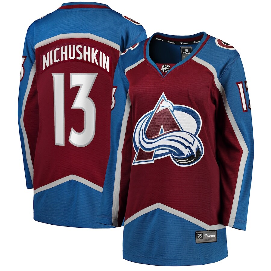 

Джерси Fanatics Branded Colorado Avalanche, бордовый