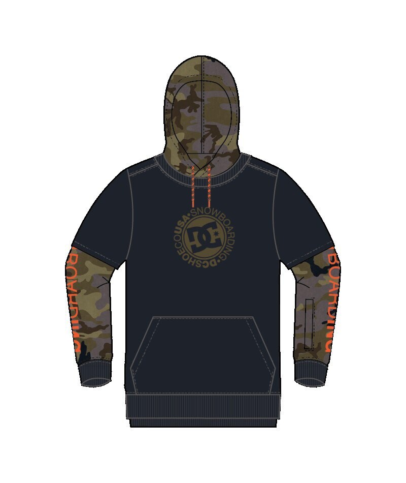 

Худи Dc Shoes Dryden, синий