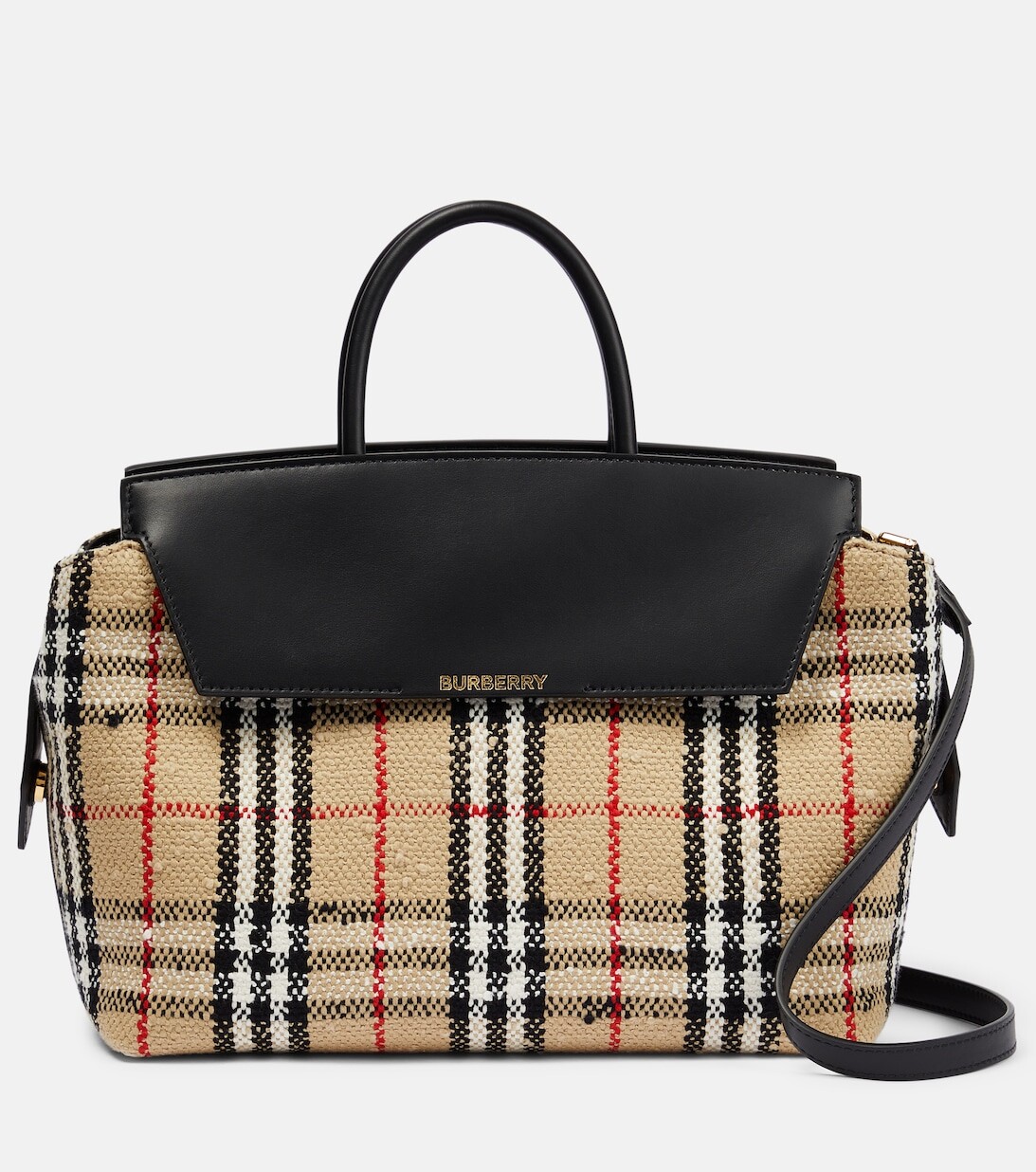 

Сумка-тоут Katrin среднего размера из букле Burberry, разноцветный
