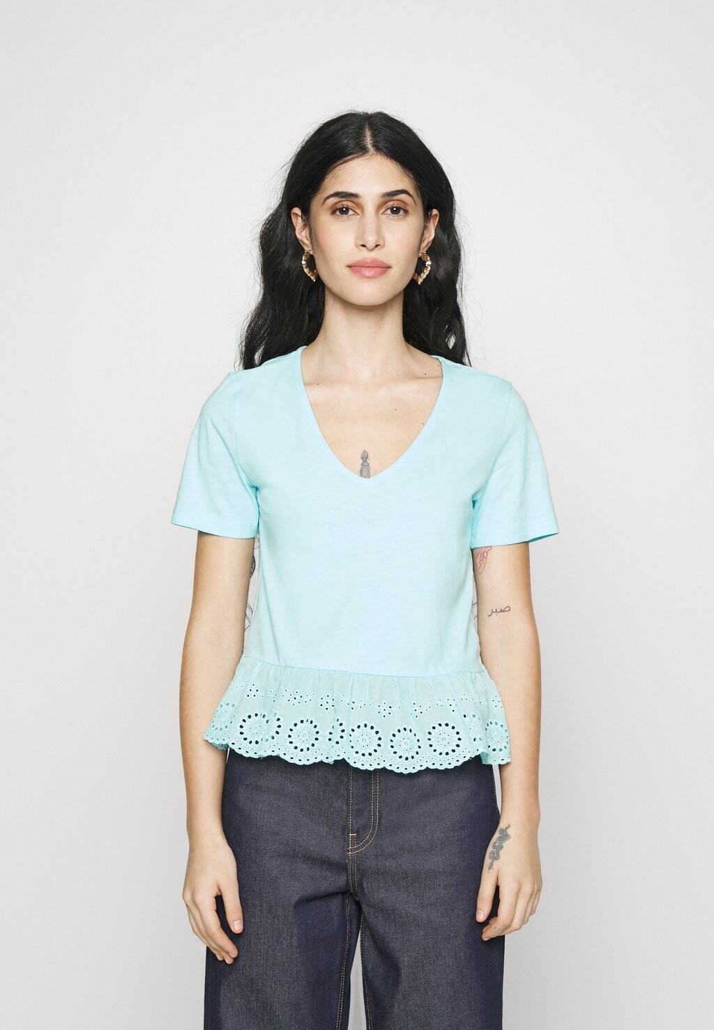 

Футболка с принтом Vero Moda, Синий