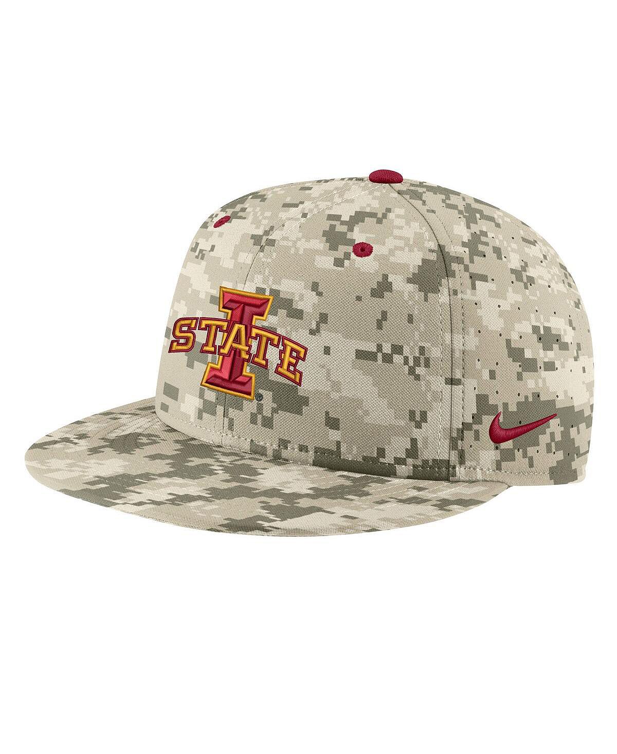 

Мужская камуфляжная приталенная кепка Iowa State Cyclones Aero True Baseball Performance Nike