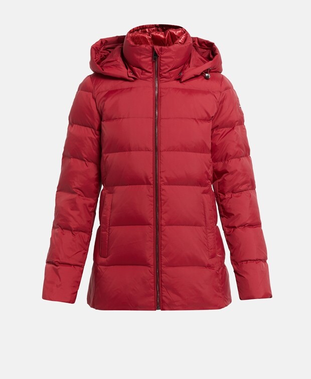 

Пуховик Tommy Hilfiger, темно-красный
