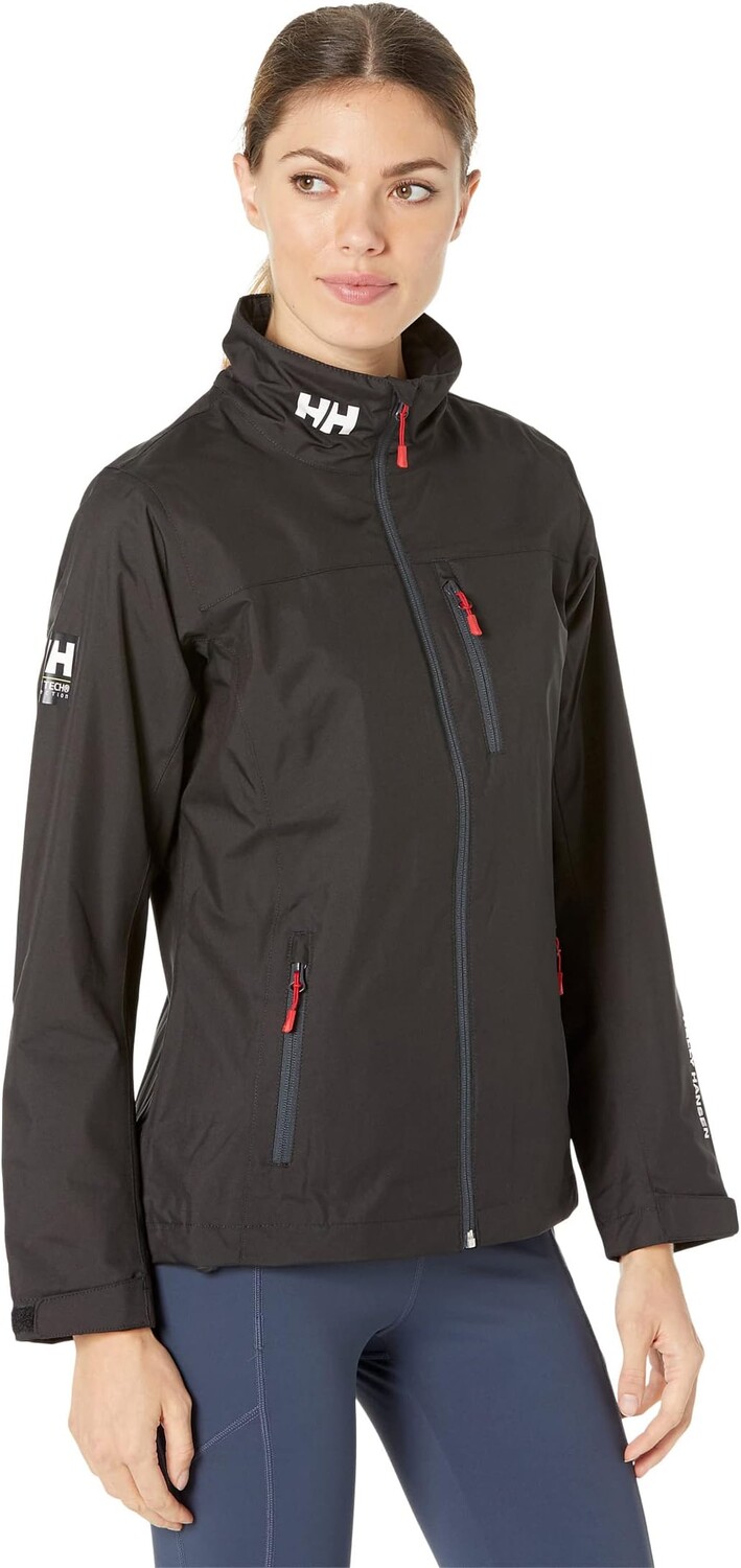 Куртка Crew Midlayer Jacket Helly Hansen, черный