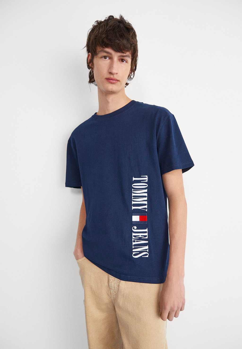 

Футболка с принтом ARCHIVE TEE Tommy Jeans, тёмно-синий