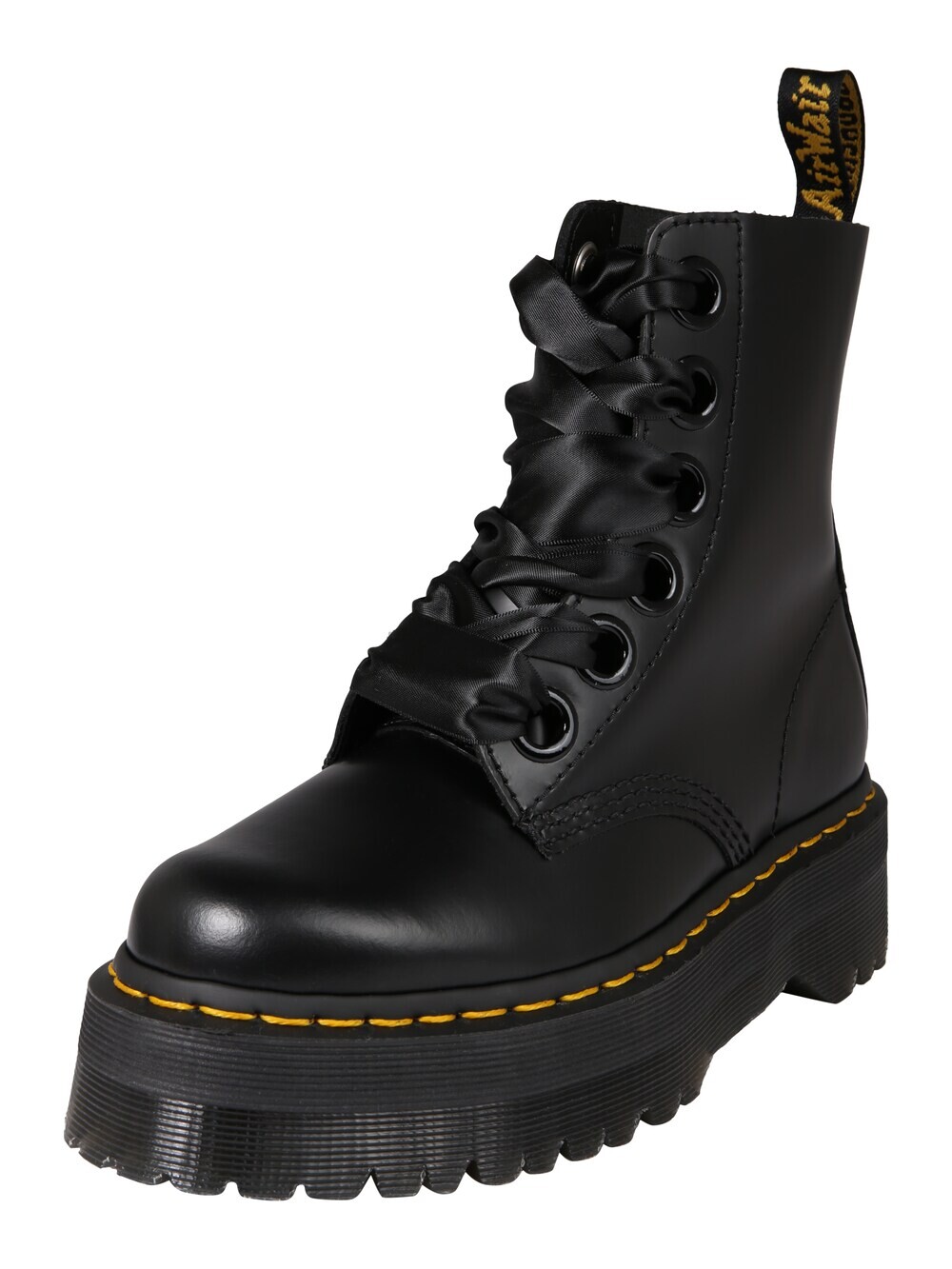 

Ботильоны на шнуровке Dr. Martens Molly, черный
