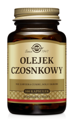 цена Препарат, поддерживающий систему кровообращения Solgar Olejek Czosnkowy, 100 шт