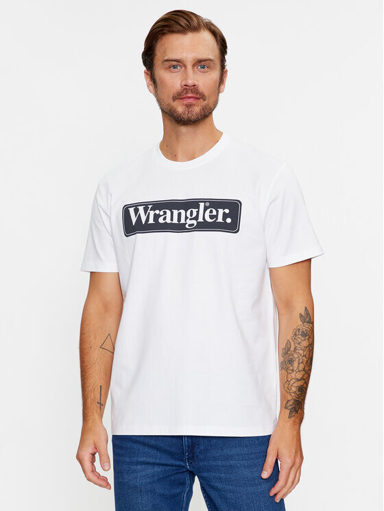

Футболка стандартного кроя Wrangler, белый