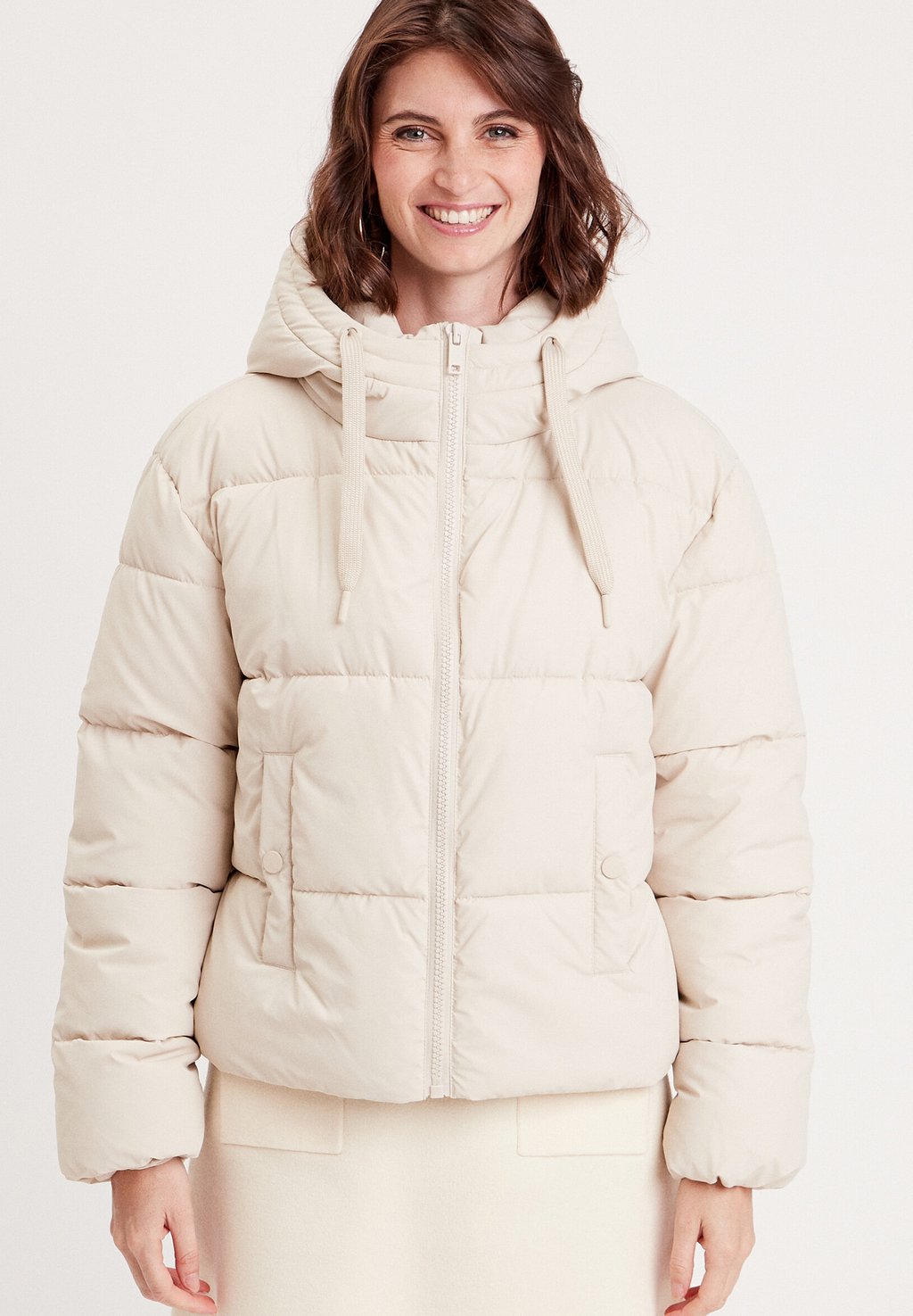 Зимняя куртка Cache Cache, молочный зимняя куртка cache cache цвет ivoire