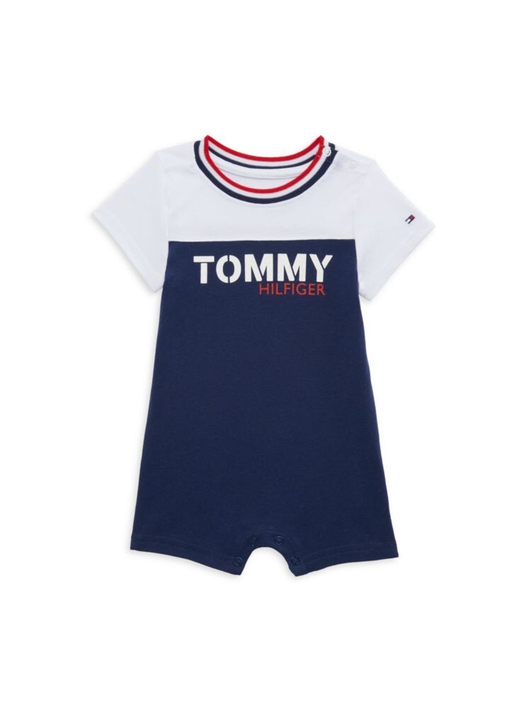 

Комбинезон с логотипом для маленьких мальчиков Tommy Hilfiger, синий
