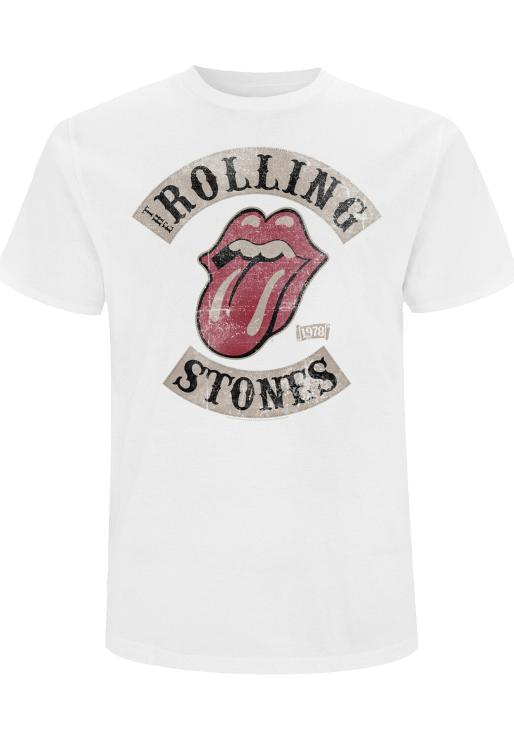 

Футболка F4NT4STIC The Rolling Stones Tour '78, белый