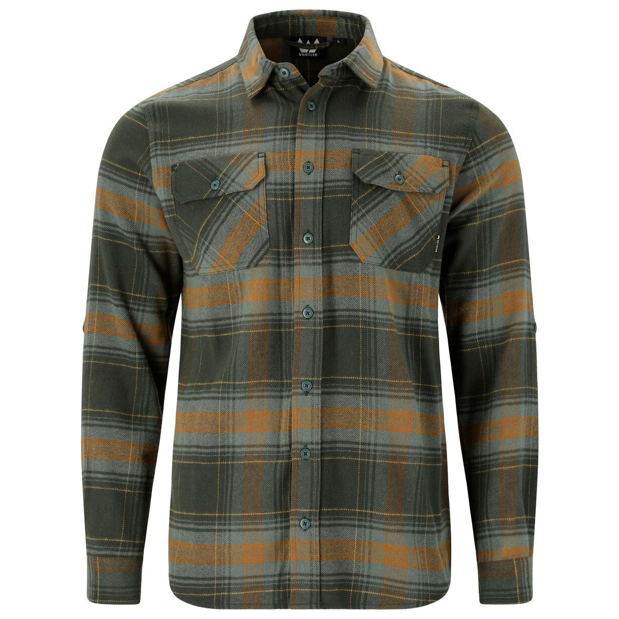 Рубашка Whistler Jamba Flannel Shirt, цвет Deep Forest