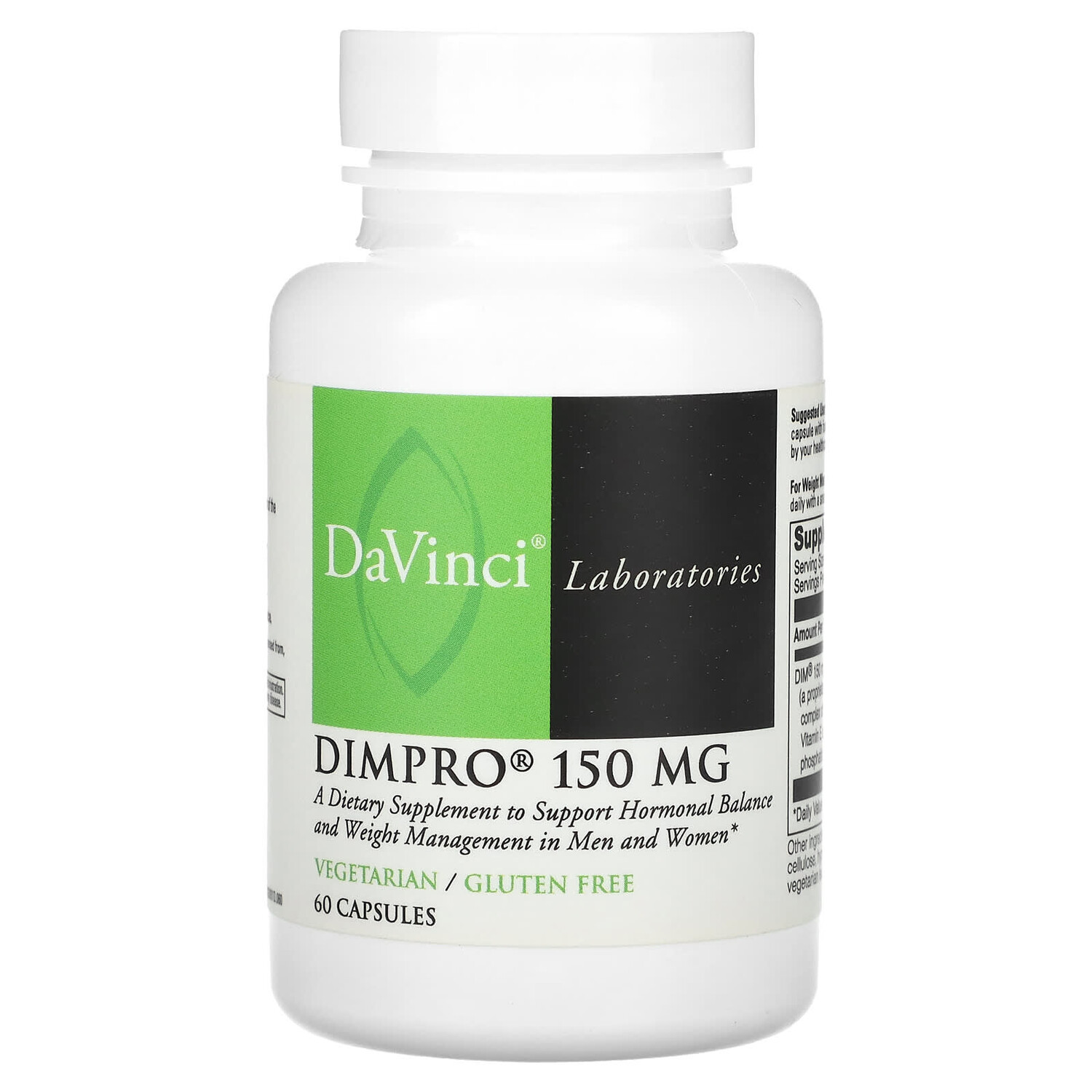 

DIMPRO, 150 мг, 60 капсул, DaVinci Laboratories of Vermont