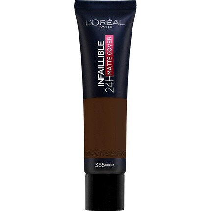 

L'Oreal Paris Infallible 24H Matte Cover Foundation 385 Какао 30мл L'Oréal