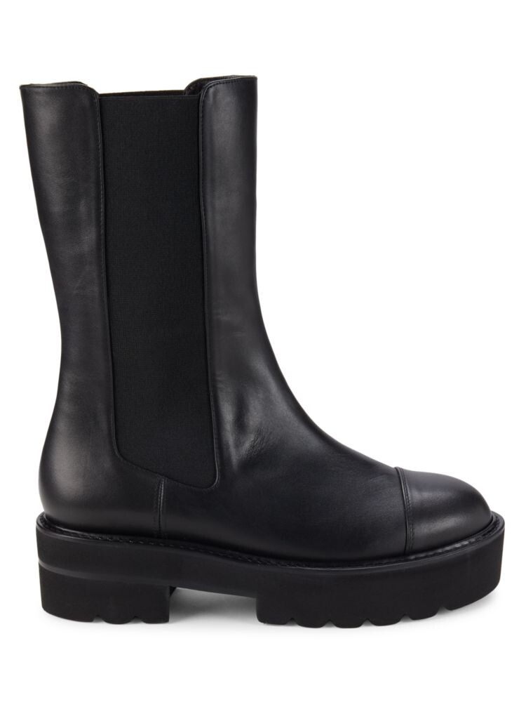 

Кожаные ботильоны Presley Ultlif Stuart Weitzman, черный