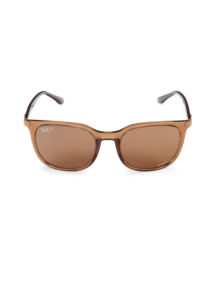 

Квадратные солнцезащитные очки 51MM Ray-Ban, коричневый