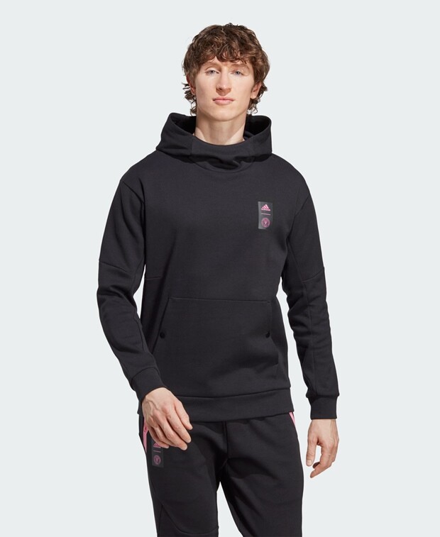 

Куртка с капюшоном adidas, черный