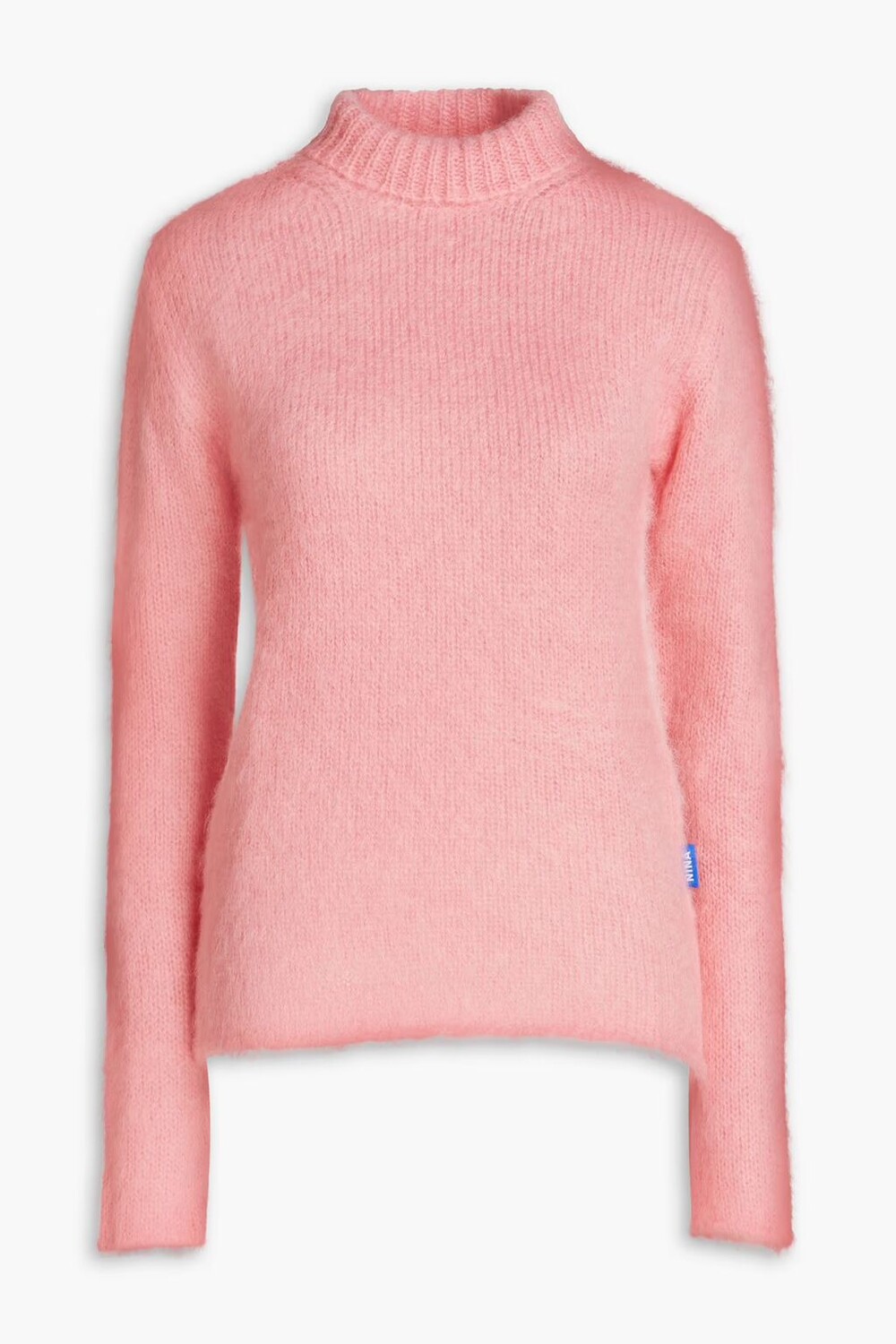 

Свитер с воротником из мохера Nina Ricci, розовый