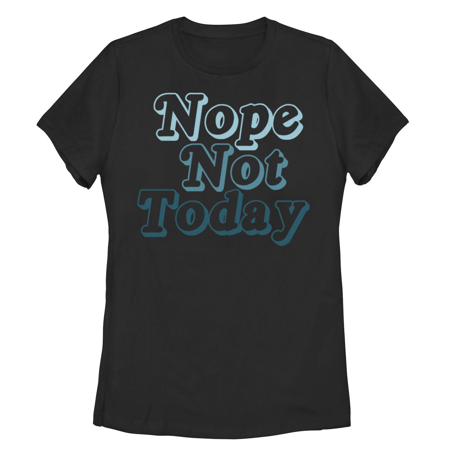 Футболка для юниоров Nope Not Today not today womens tracksuit set nope not today bunny man sweatsuits fishing sweatpants and hoodie set fashion