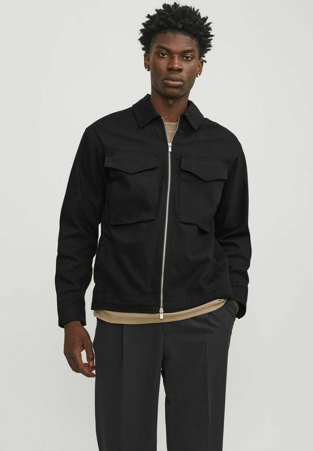 

Джинсовая куртка Jack & Jones, цвет black