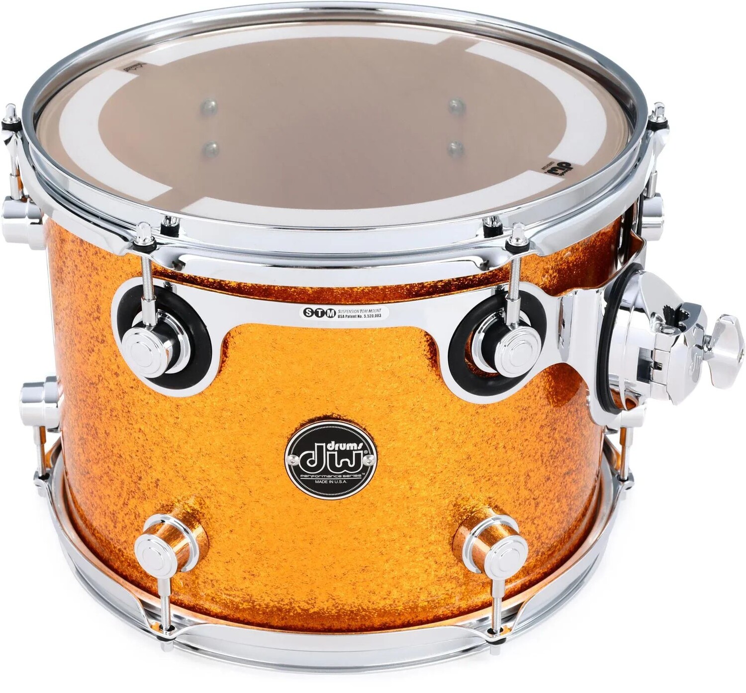 

Навесной том серии DW Performance — 9 x 12 дюймов — отделка Gold Sparkle FinishPly
