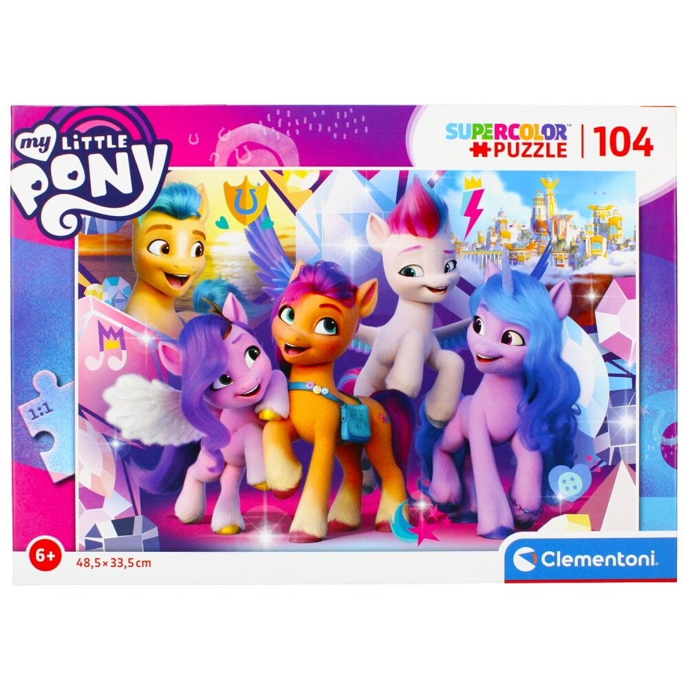

Клементони, пазл My Little Pony, 104 шт. Clementoni