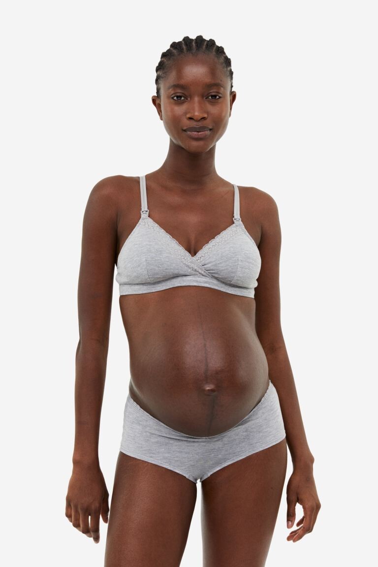 

MAMA Бюстгальтер для кормления из двух частей с мягкой подкладкой H&M