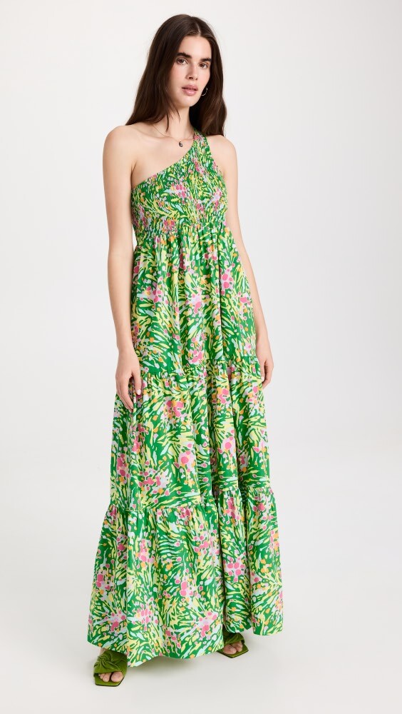 

Платье макси SWF Centred One Shoulder