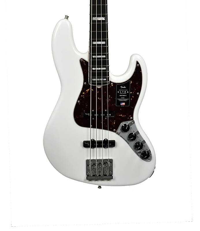 

Басс гитара Fender American Ultra Jazz Bass in Arctic Pearl